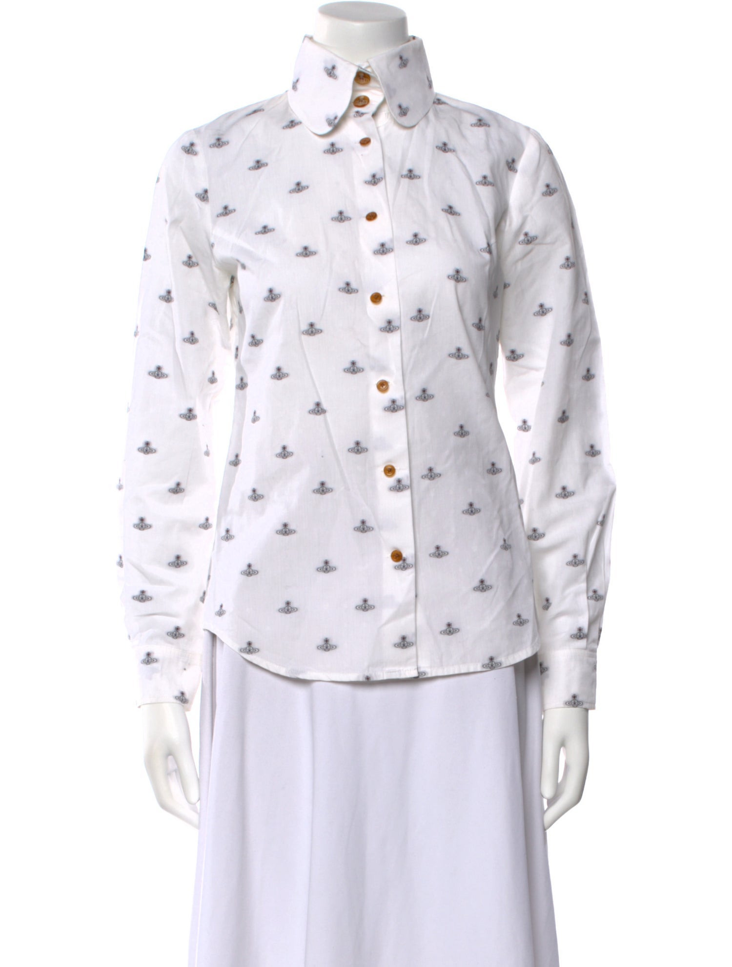 Vivienne Westwood Red Label 2010's Printed Button-Up Top