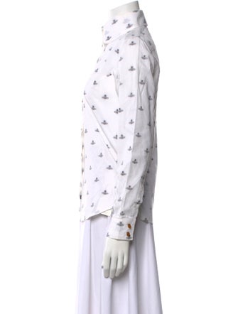 Vivienne Westwood Red Label 2010's Printed Button-Up Top