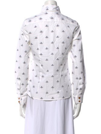 Vivienne Westwood Red Label 2010's Printed Button-Up Top