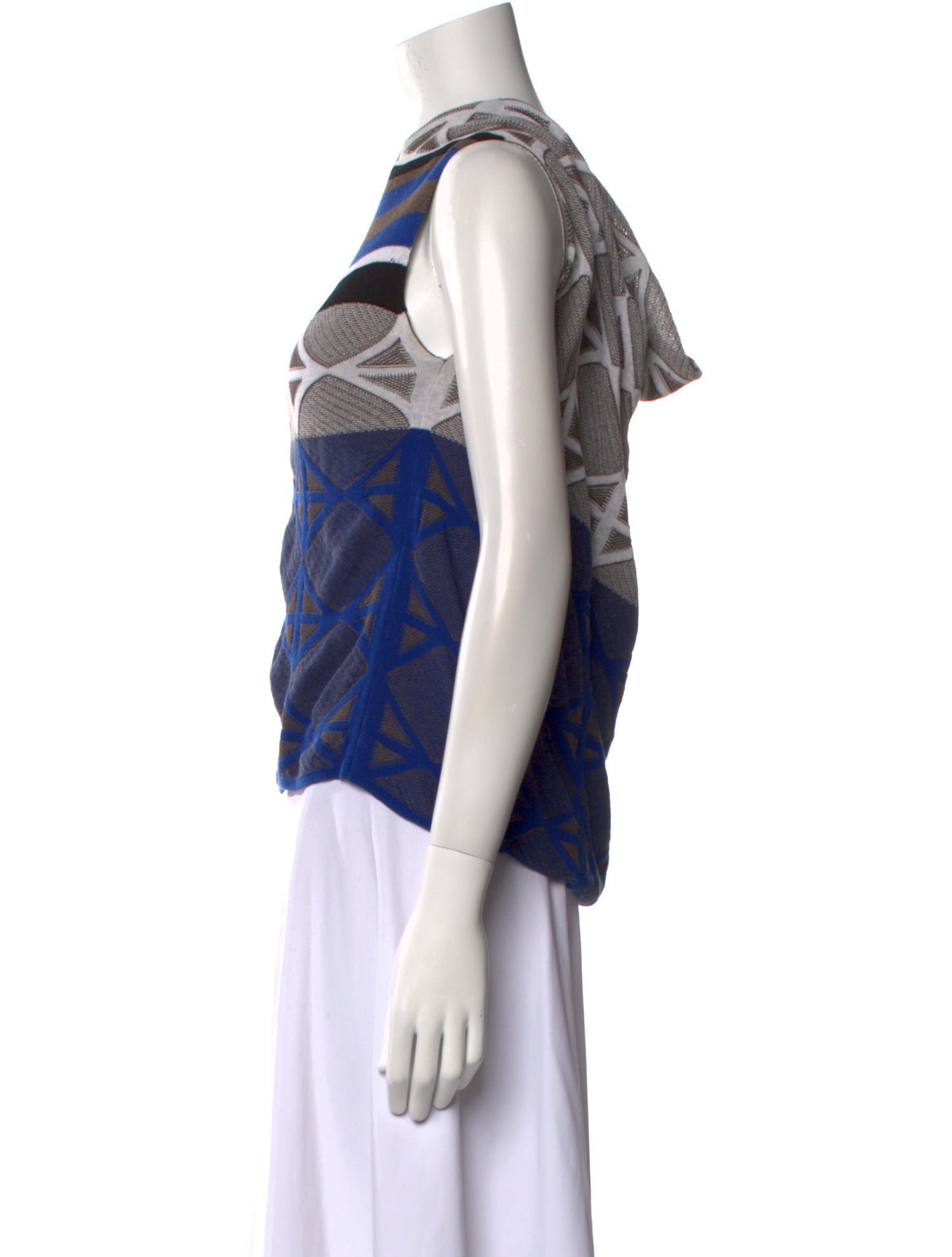 Vivienne Westwood Red Label Printed Cowl Neck Top