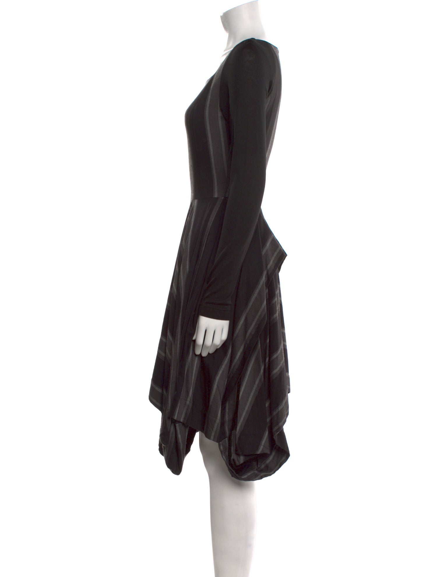 Vivienne Westwood Red Label Striped Midi Length Dress