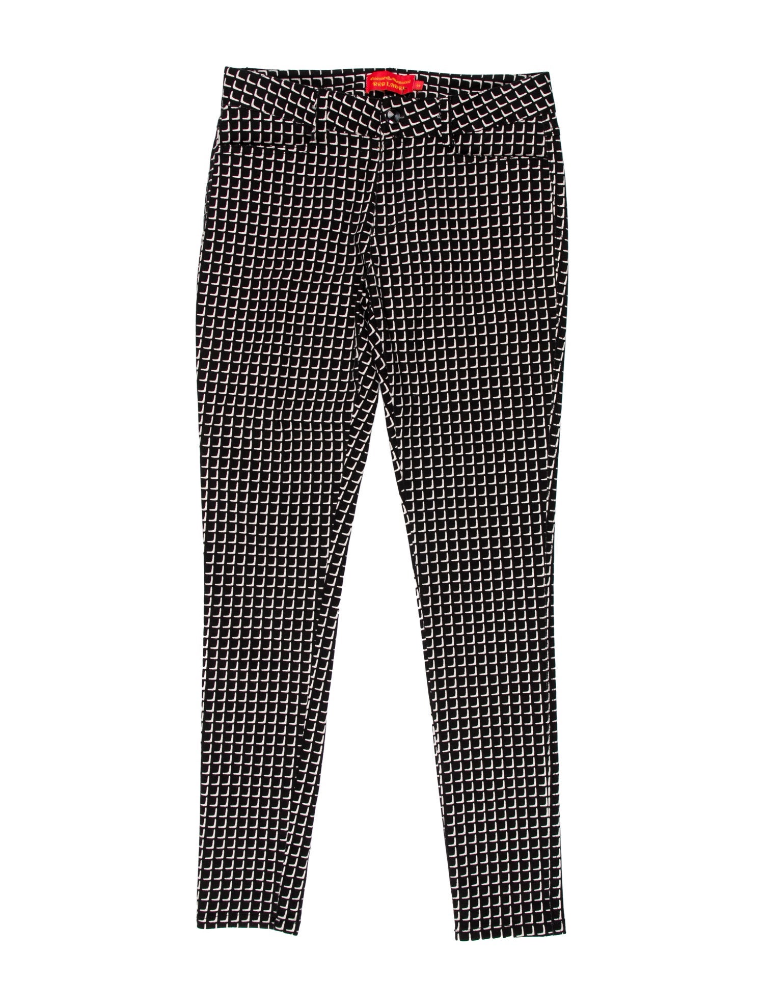 Vivienne Westwood Red Label Printed Skinny Leg Pants w/ Tags