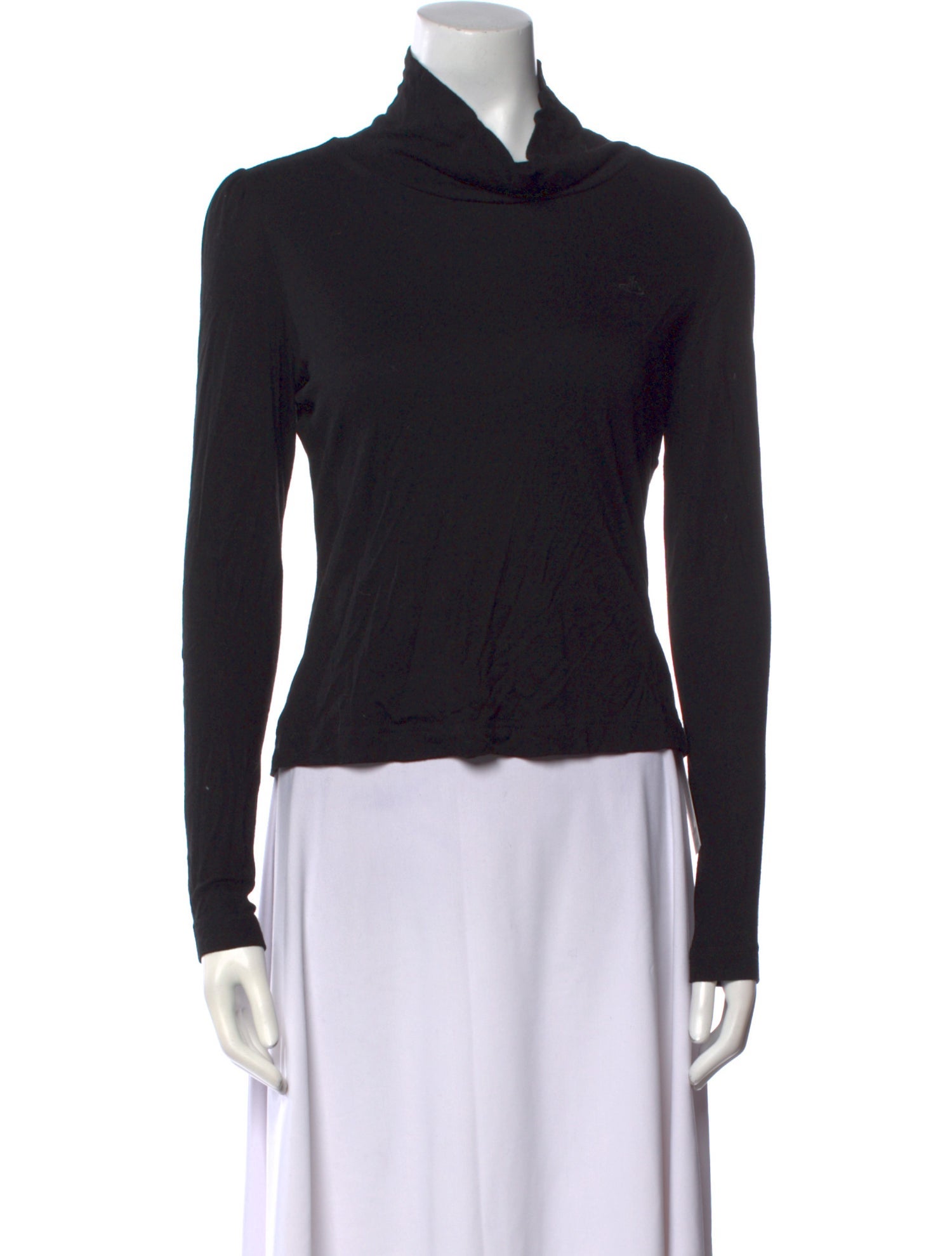 Vivienne Westwood Red Label Cowl Neck Long Sleeve Top