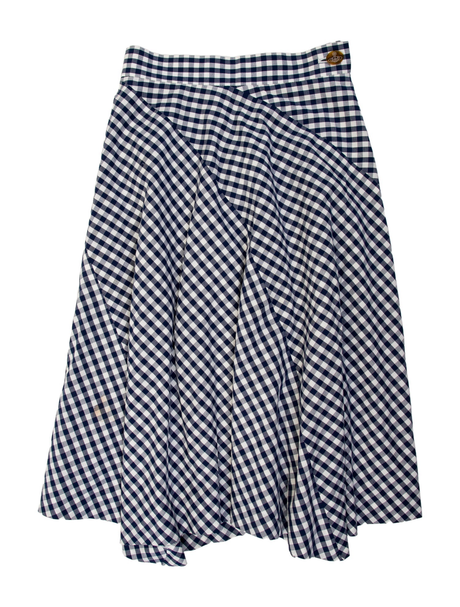 Vivienne Westwood Red Label Plaid Print Knee-Length Skirt