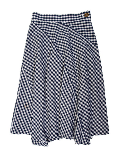 Vivienne Westwood Red Label Plaid Print Knee-Length Skirt