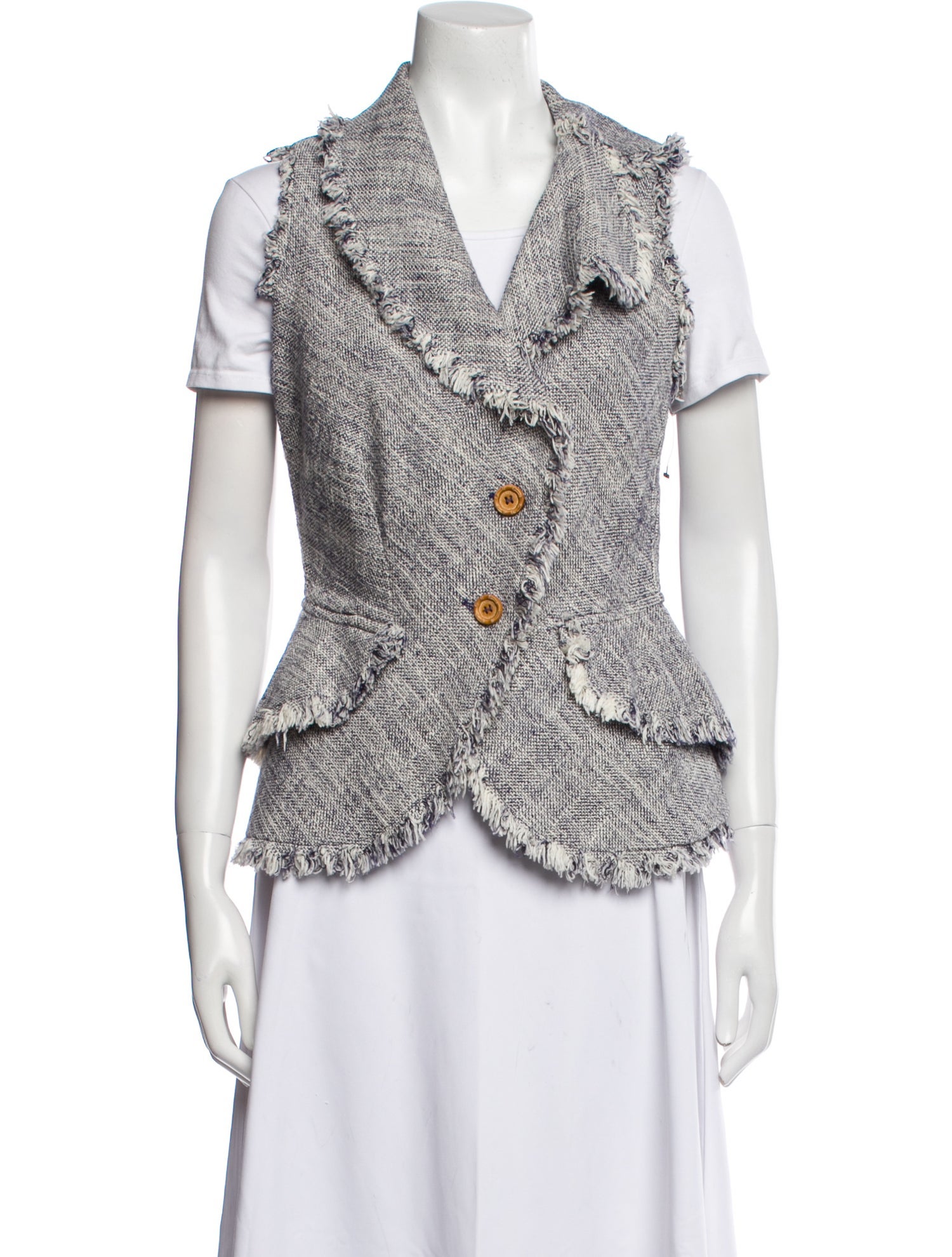 Vivienne Westwood Red Label 2011 Tweed Pattern Vest