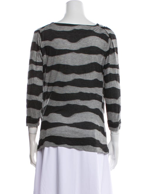 Vivienne Westwood Red Label Animal Print Cowl Neck Blouse