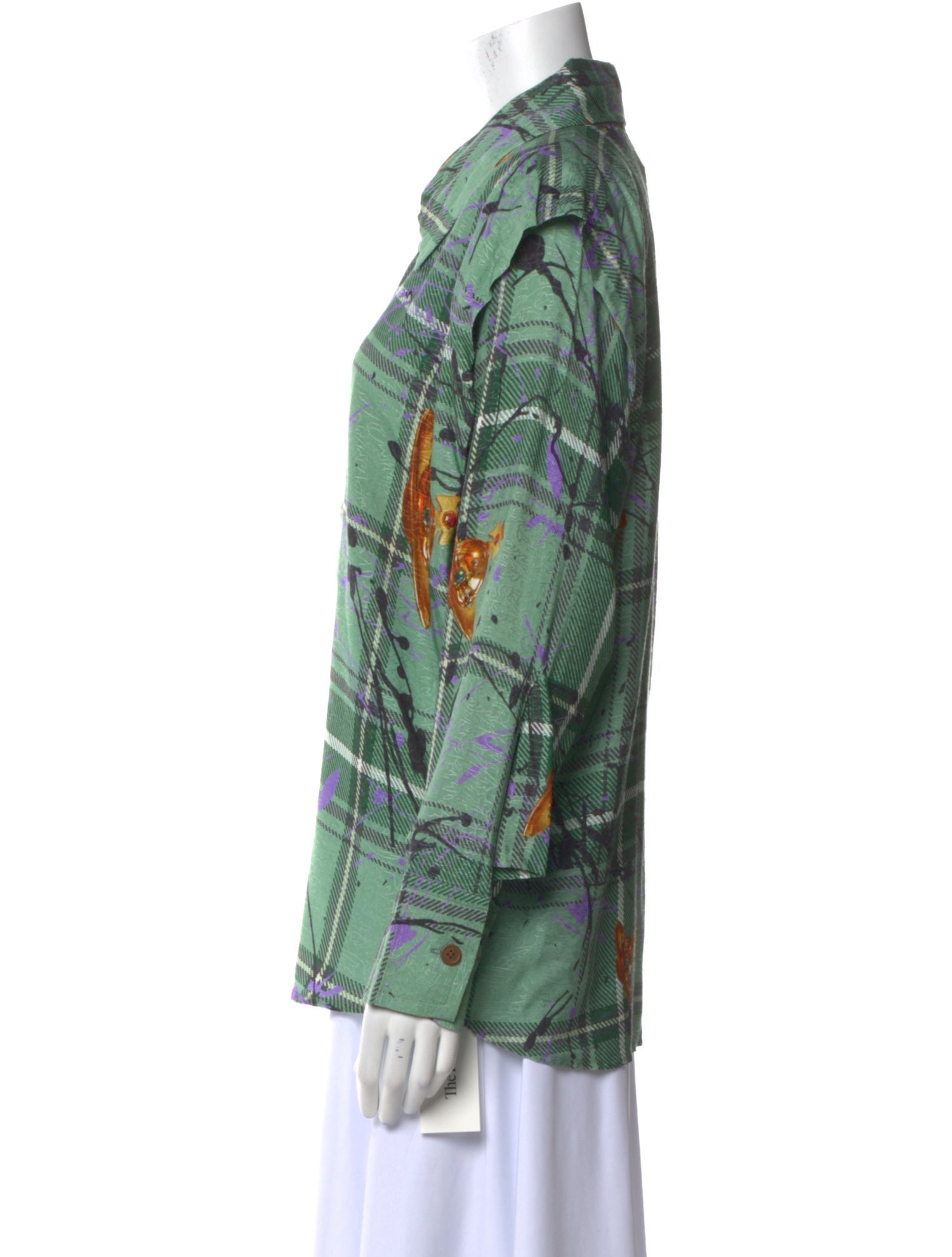 Vivienne Westwood Red Label Vintage Printed Button-Up Top