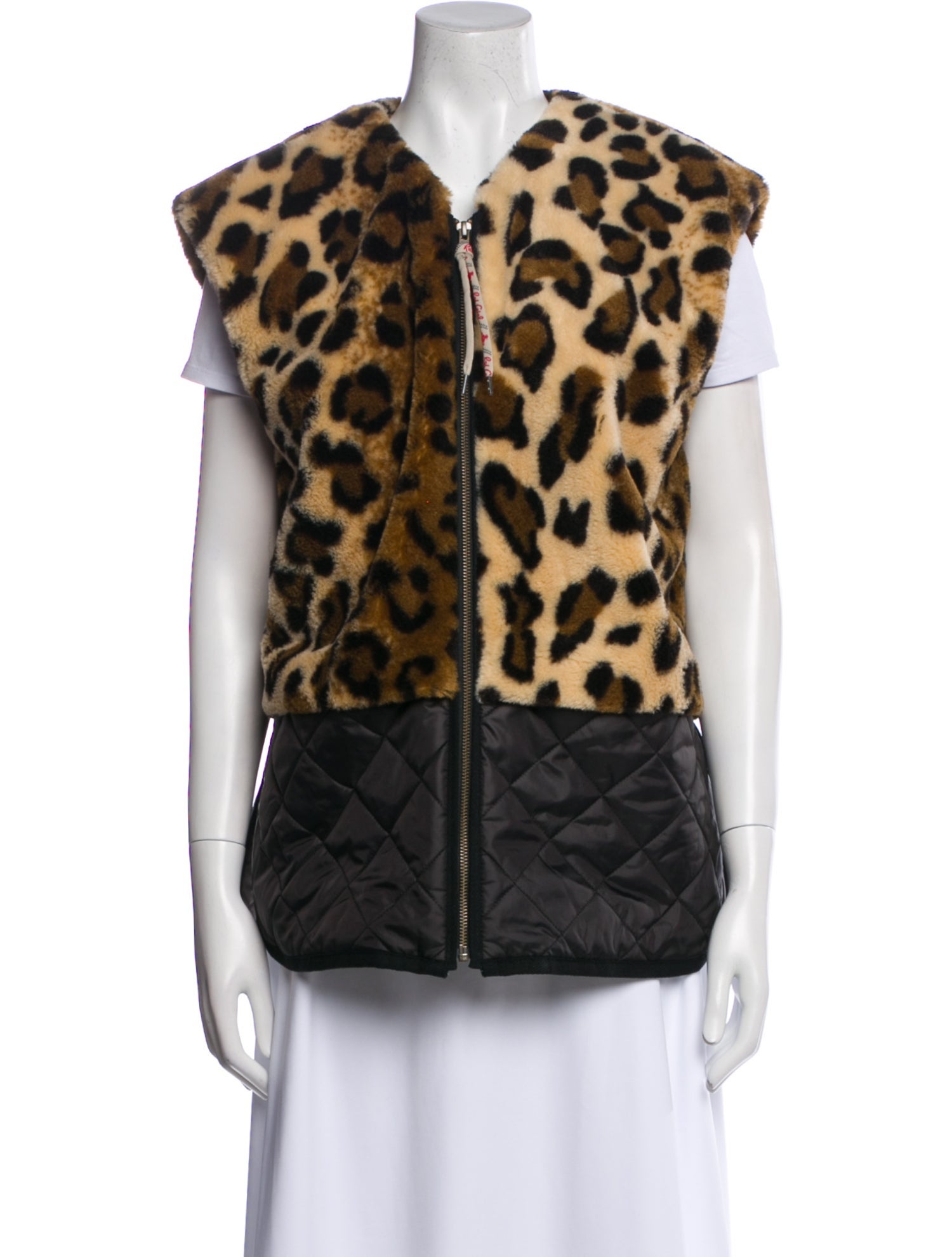 Vivienne Westwood Red Label Vintage Animal Print Vest