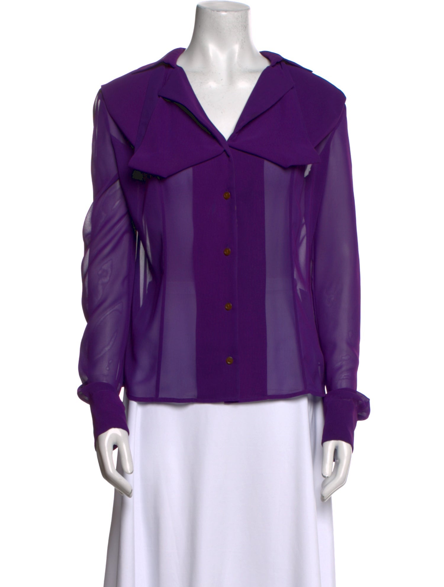 Vivienne Westwood Red Label Long Sleeve Button-Up Top