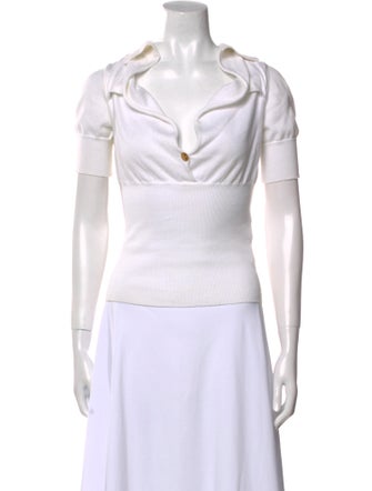 Vivienne Westwood Red Label V-Neck Short Sleeve Top