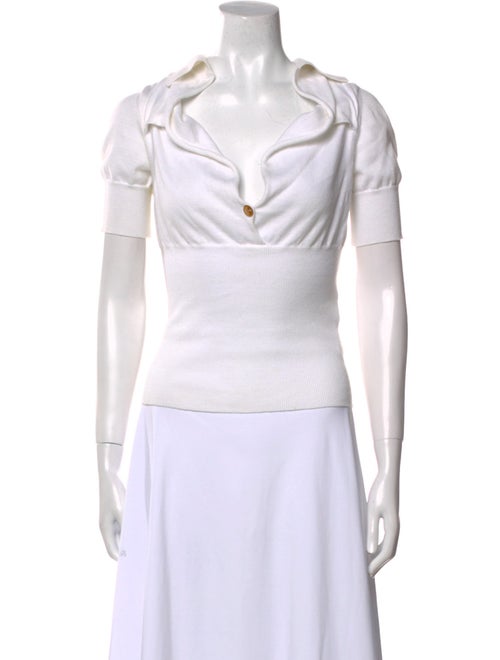 Vivienne Westwood Red Label V-Neck Short Sleeve Top