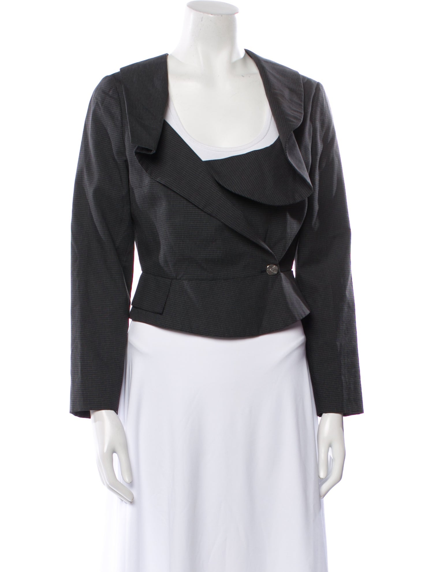 Vivienne Westwood Red Label Wool Striped Evening Jacket