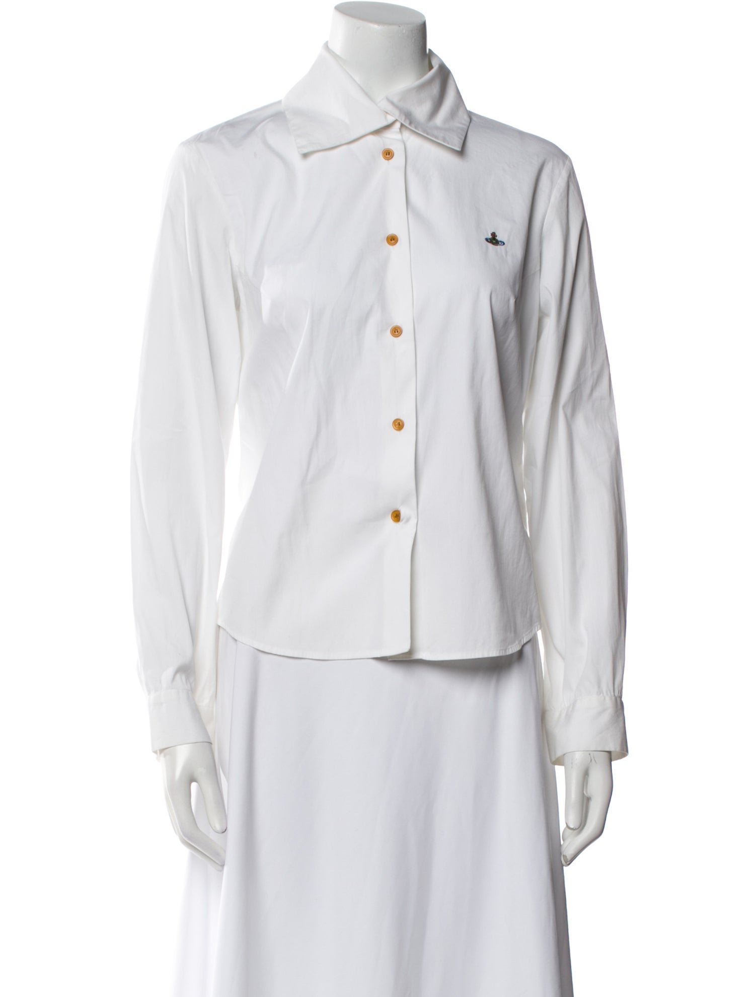 Vivienne Westwood Red Label Long Sleeve Button-Up Top