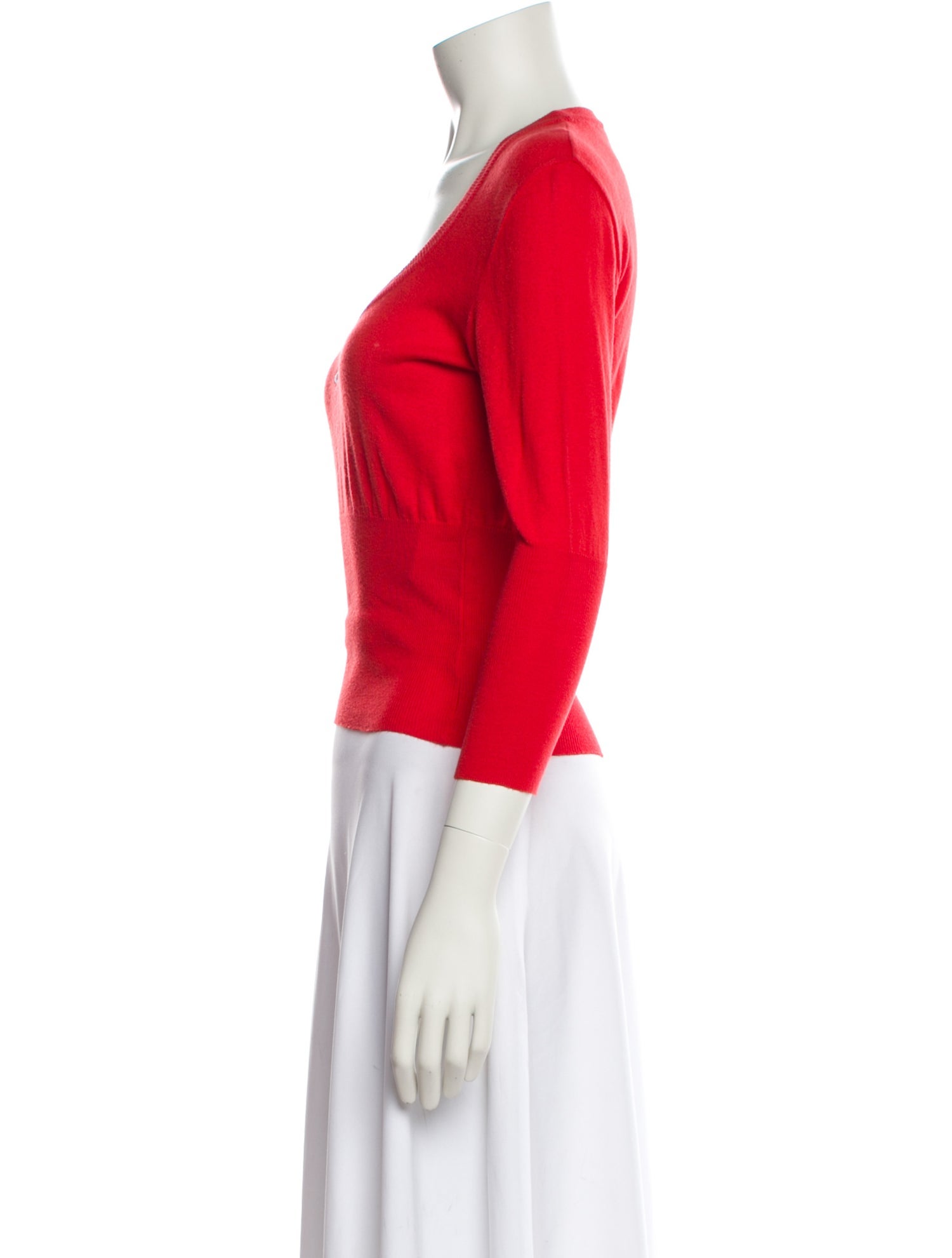 Vivienne Westwood Red Label Linen Scoop Neck Top