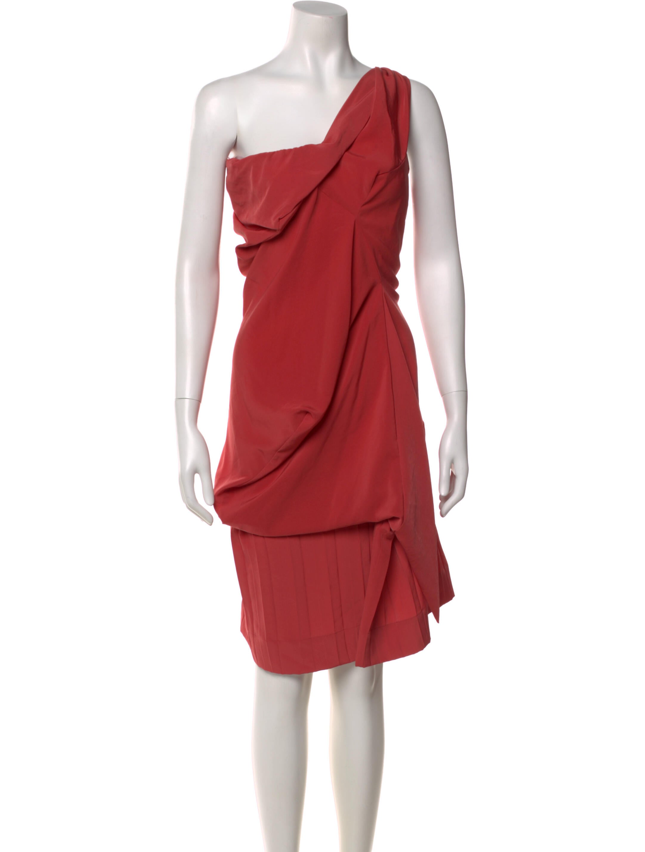 Vivienne Westwood Red Label One-Shoulder Knee-Length Dress
