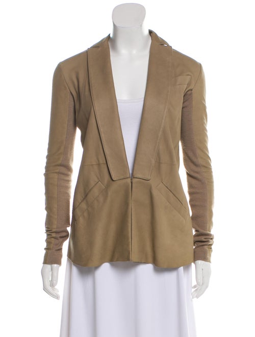 Veda Leather Blazer