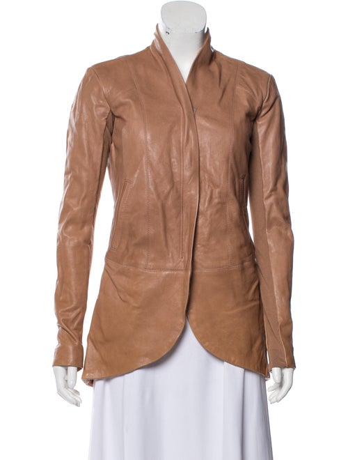Veda Leather Blazer