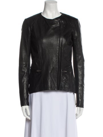 Veda Jackets Leather Biker Jacket S
