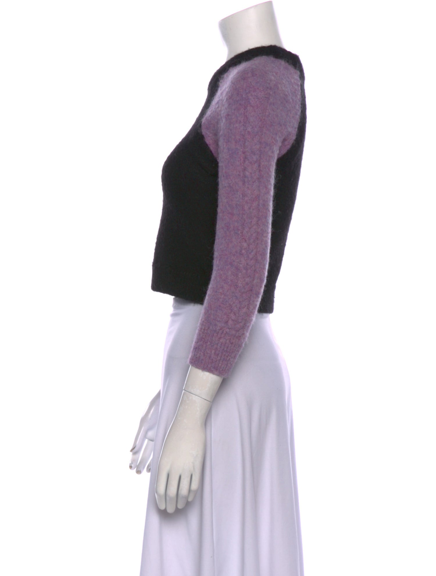 Veda Alpaca Colorblock Pattern Sweater