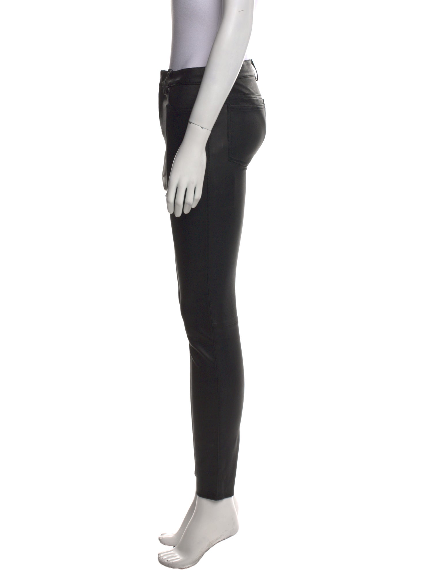 Veda Lamb Leather Skinny Leg Pants
