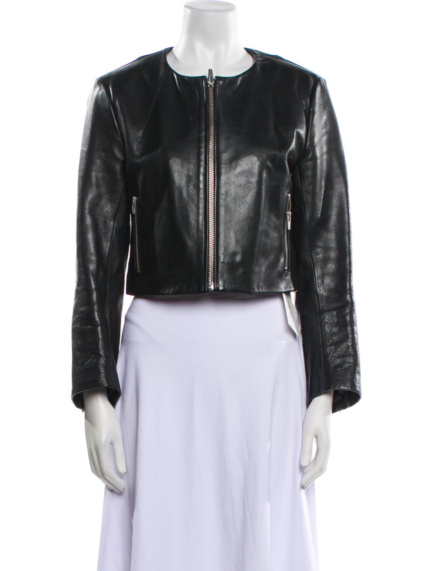 Veda Leather Biker Jacket