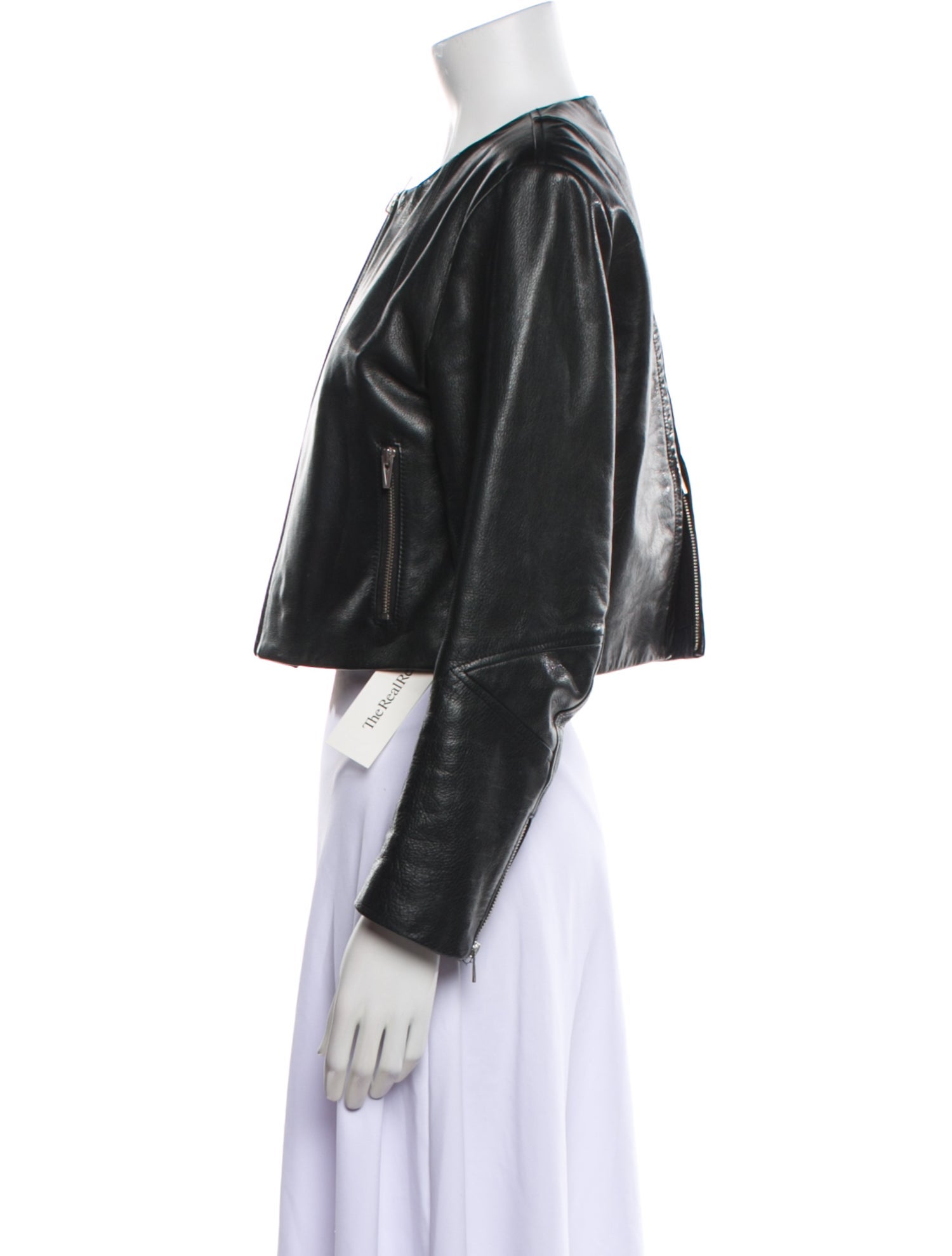 Veda Leather Biker Jacket