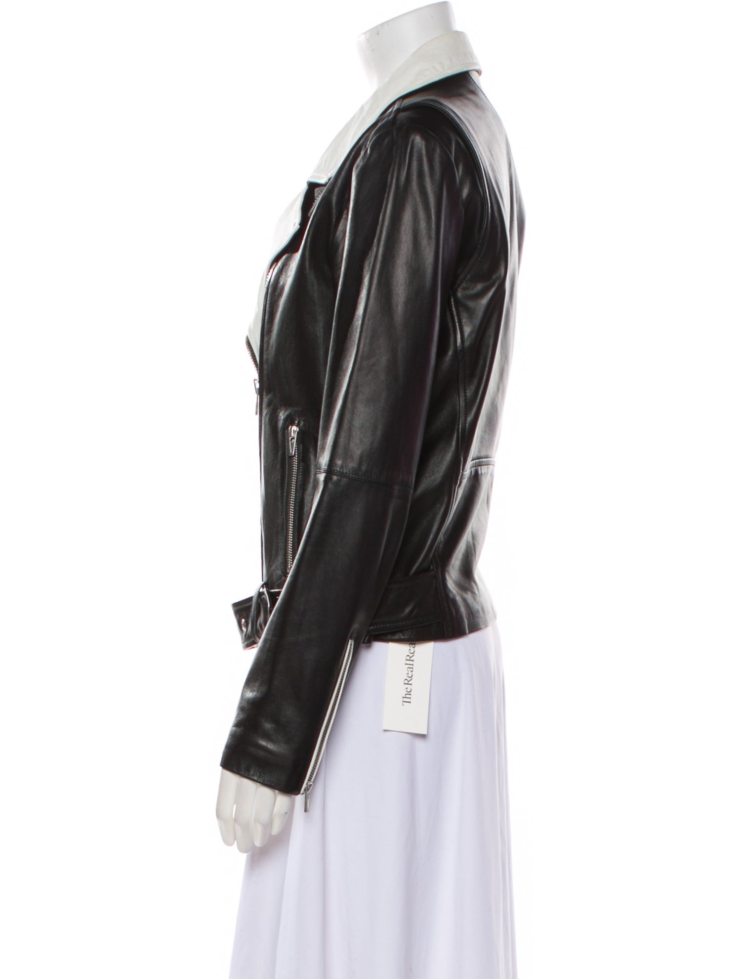 Veda Leather Biker Jacket