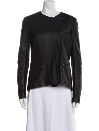 Veda Leather Biker Jacket