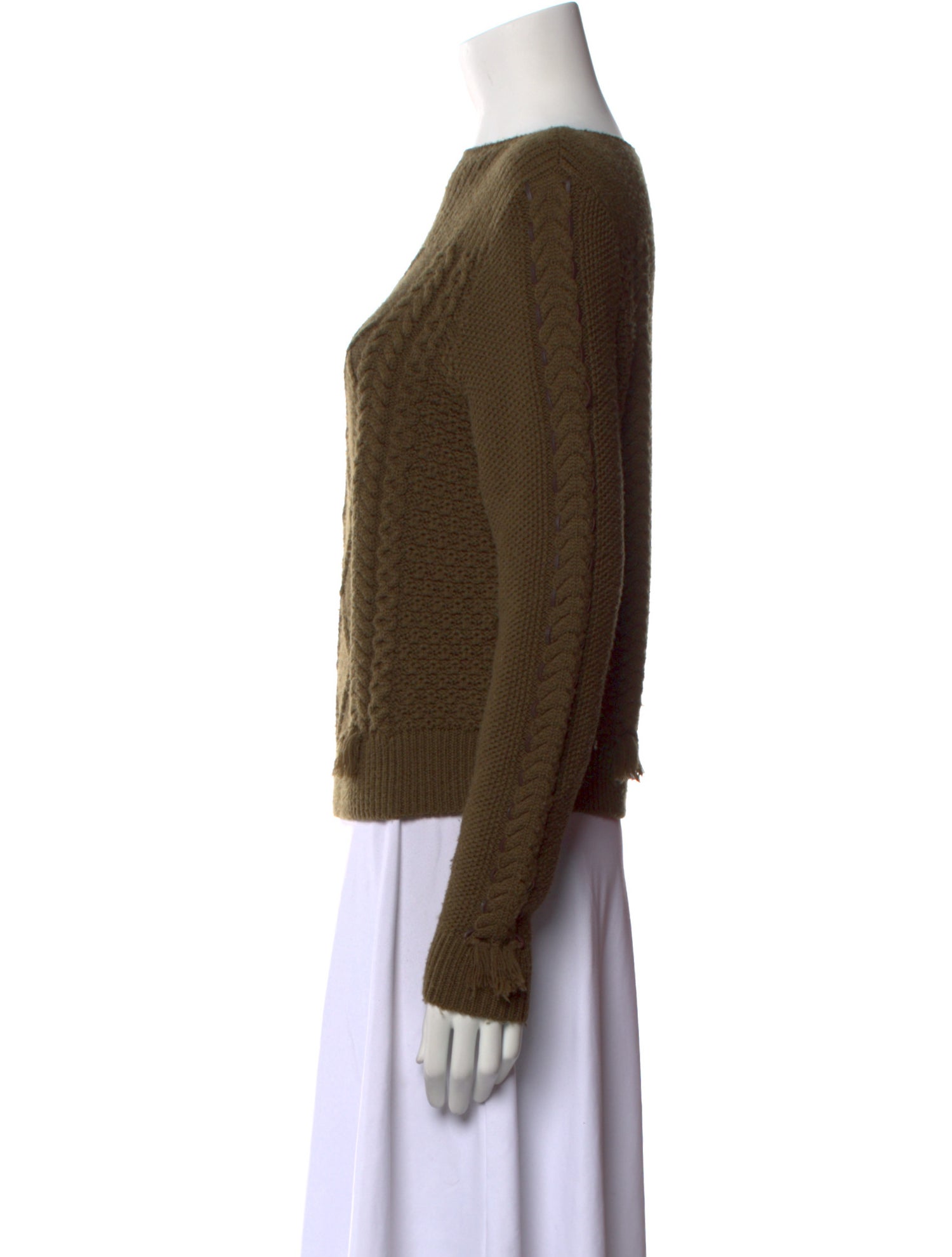Veda Wool Bateau Neckline Sweater