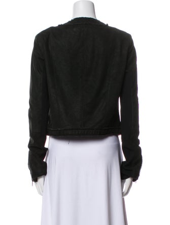 Veda Leather Denim Jacket