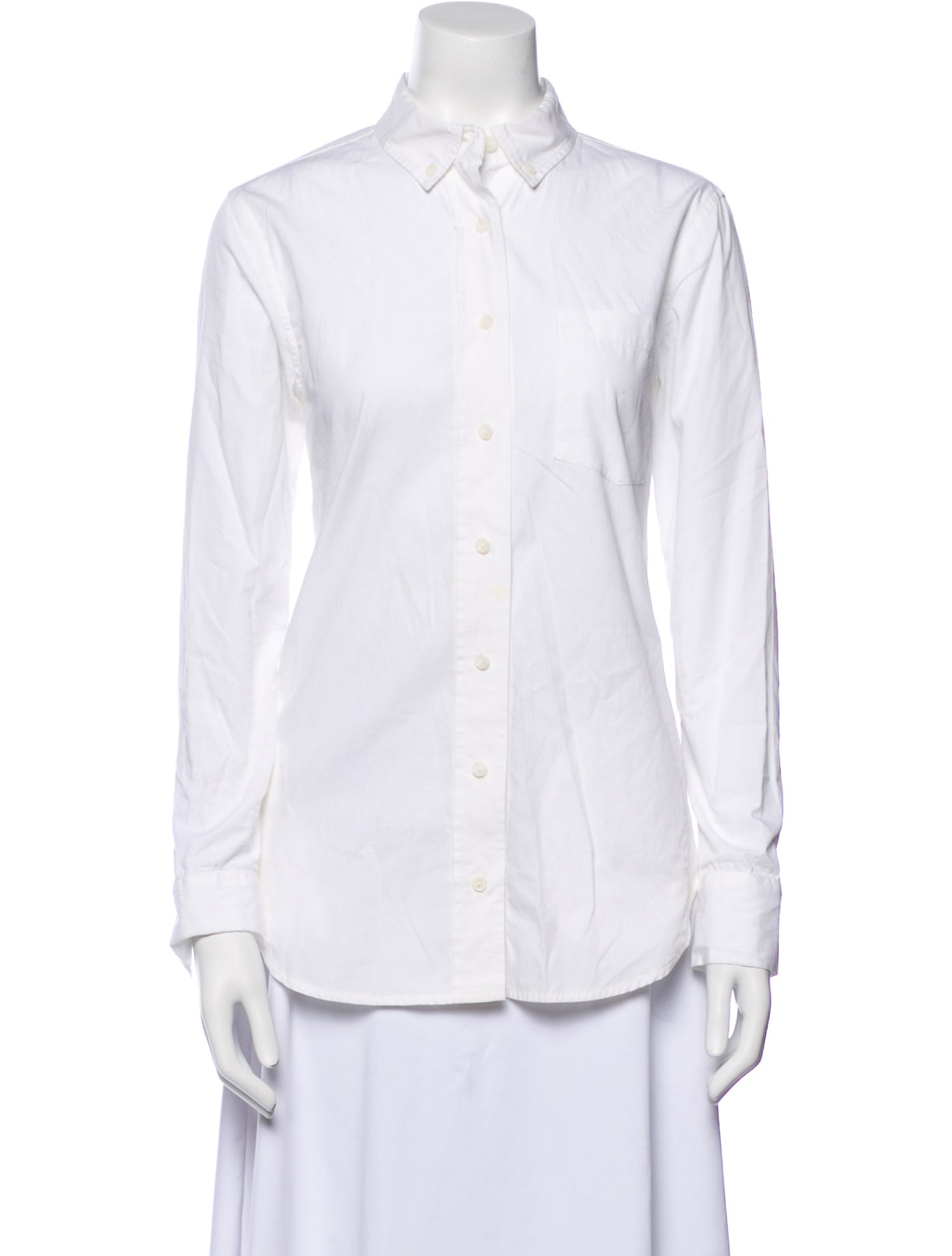 Veda Long Sleeve Button-Up Top
