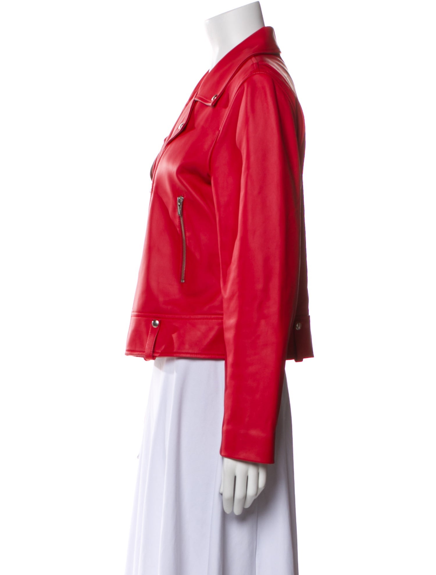 Veda Leather Biker Jacket