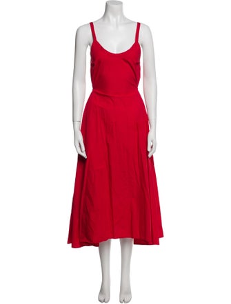 Veda Scoop Neck Long Dress