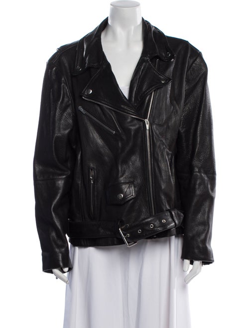 Veda Leather Biker Jacket
