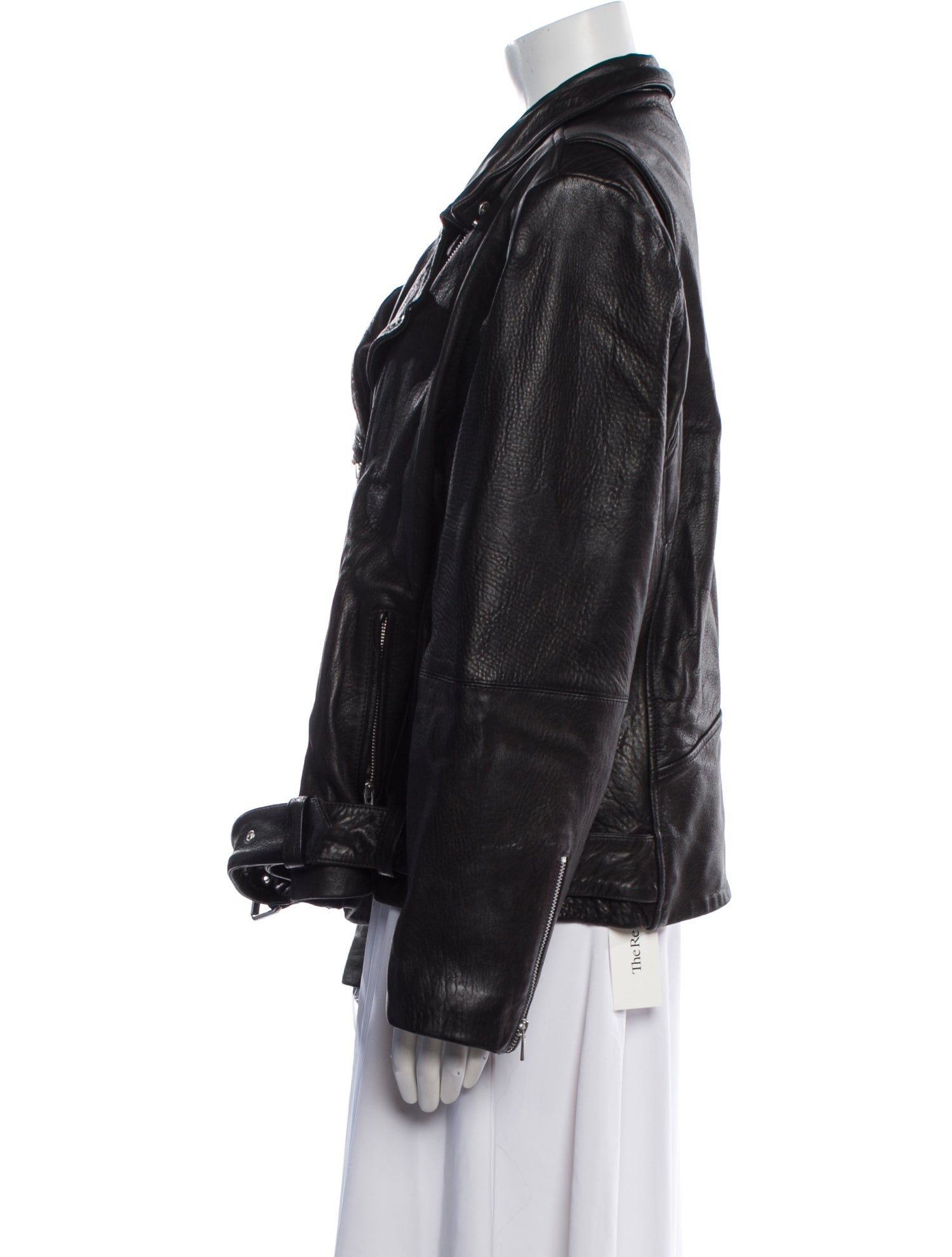 Veda Leather Biker Jacket