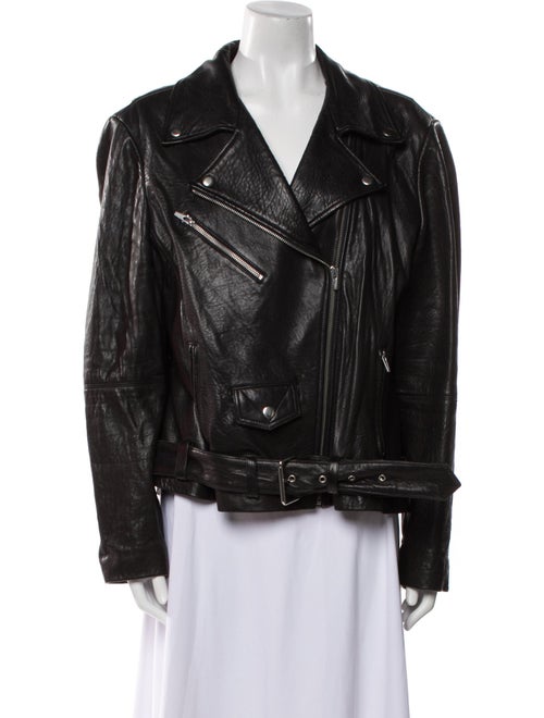 Veda Leather Biker Jacket