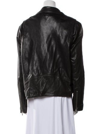 Veda Leather Biker Jacket