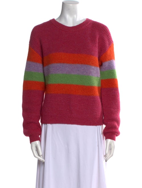 Veda Alpaca Colorblock Pattern Sweater