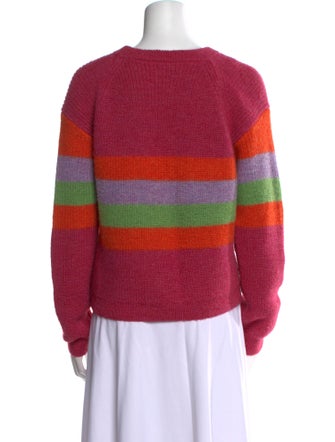 Veda Alpaca Colorblock Pattern Sweater