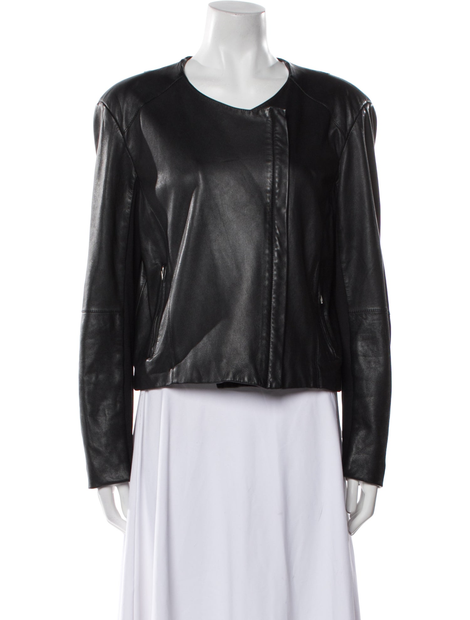 Veda Leather Biker Jacket