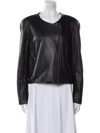 Veda Leather Biker Jacket