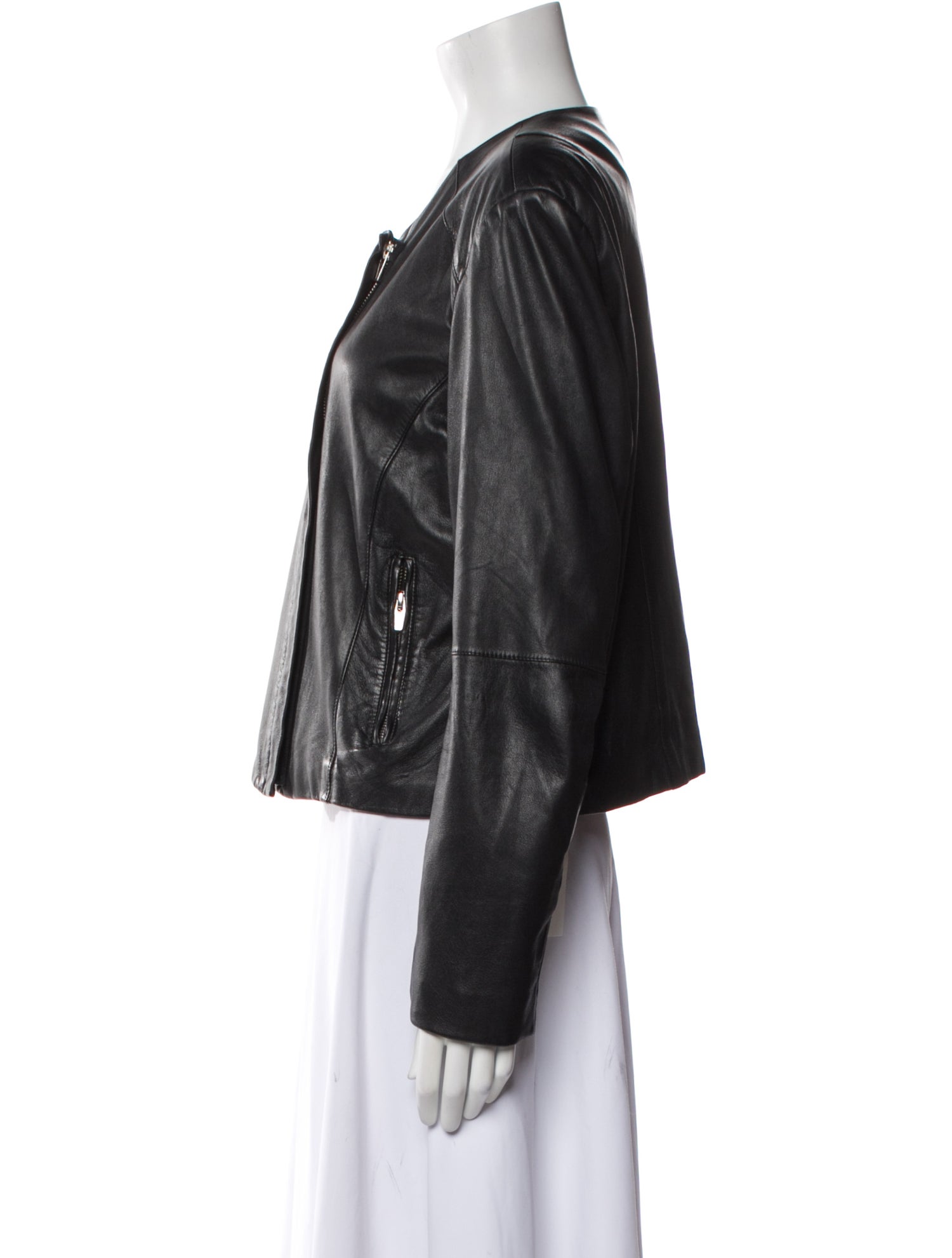 Veda Leather Biker Jacket
