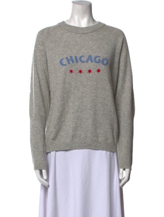 Veda Cashmere Graphic Print Sweater