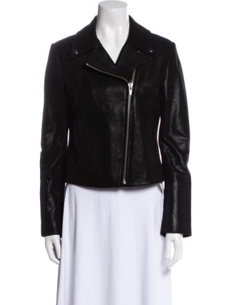 Veda Leather Biker Jacket