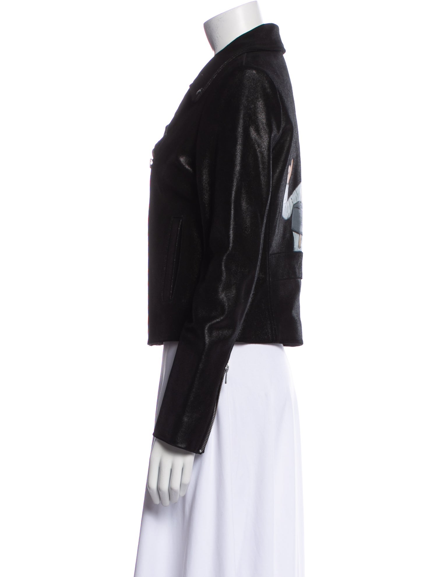 Veda Leather Biker Jacket