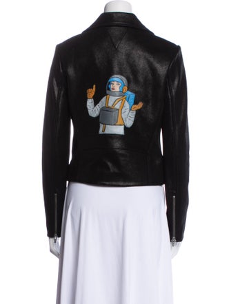 Veda Leather Biker Jacket