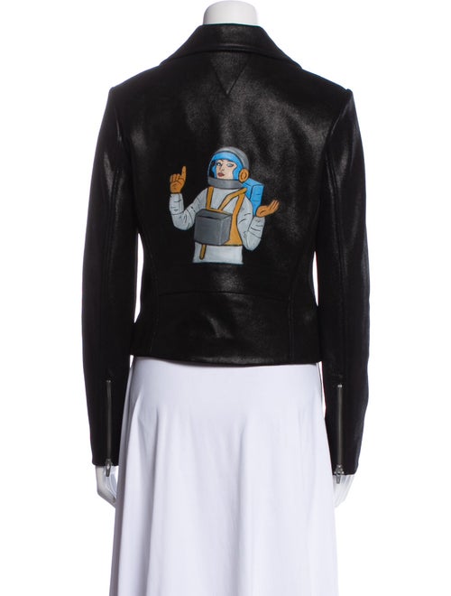 Veda Leather Biker Jacket