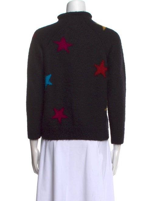 Veda Printed Turtleneck Sweater