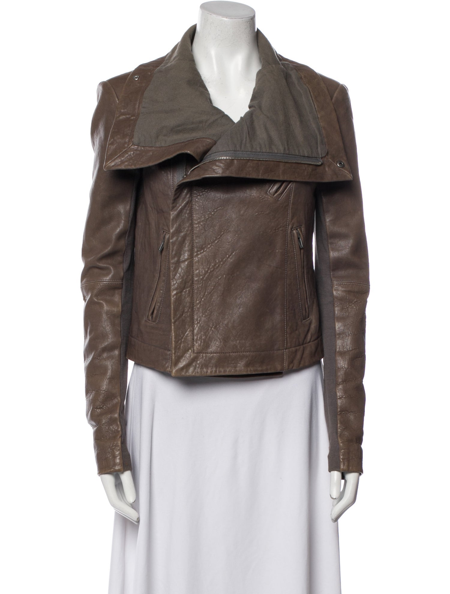 Veda Leather Biker Jacket